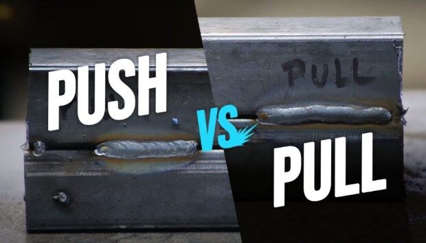 Push or Pull Welding Techniques in MIG Welding